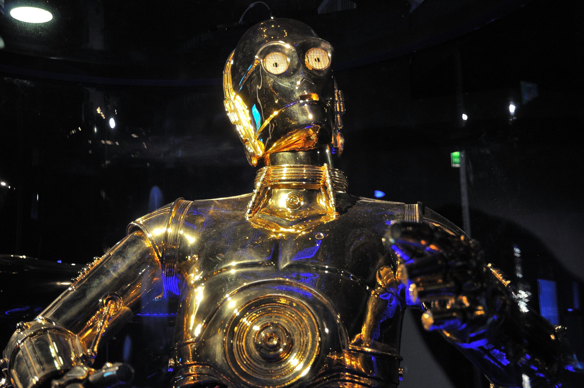 Le droide de protocole C3PO de la saga Star Wars