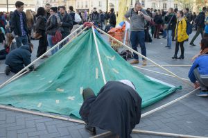 Le 5 avril, un appel à occuper la Place du Bouffay a été lancé pour une première Nuit Debout à Nantes.