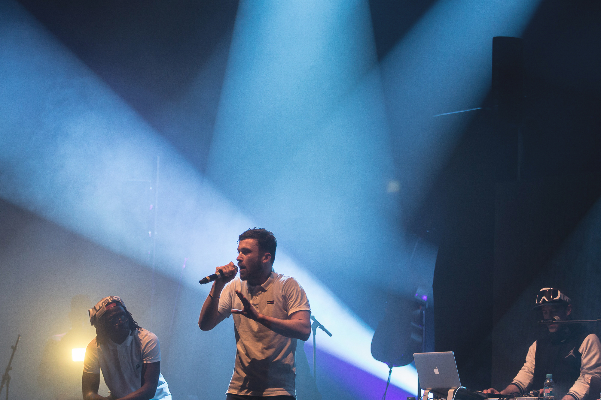 Meis en concert à La Roche-sur-Yon lors du festival Hip OPsession 2016.