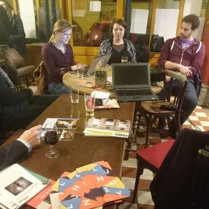 Un moment convivial pour échanger sur les médias.