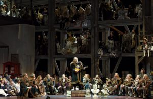 A Nuremberg au XVIème siècle, la confrérie des chanteurs est organisée en maîtres et en apprentis, et impose des règles strictes pour participer au concours de chant.