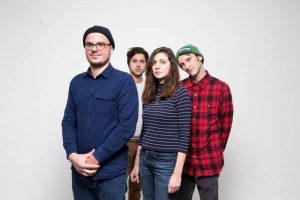 Le quatuor indie-pop Hilldale.