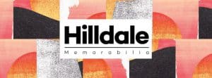 La pochette du second EP de Hilldale, Memorabilia, conçue par Appelle Moi Papa.