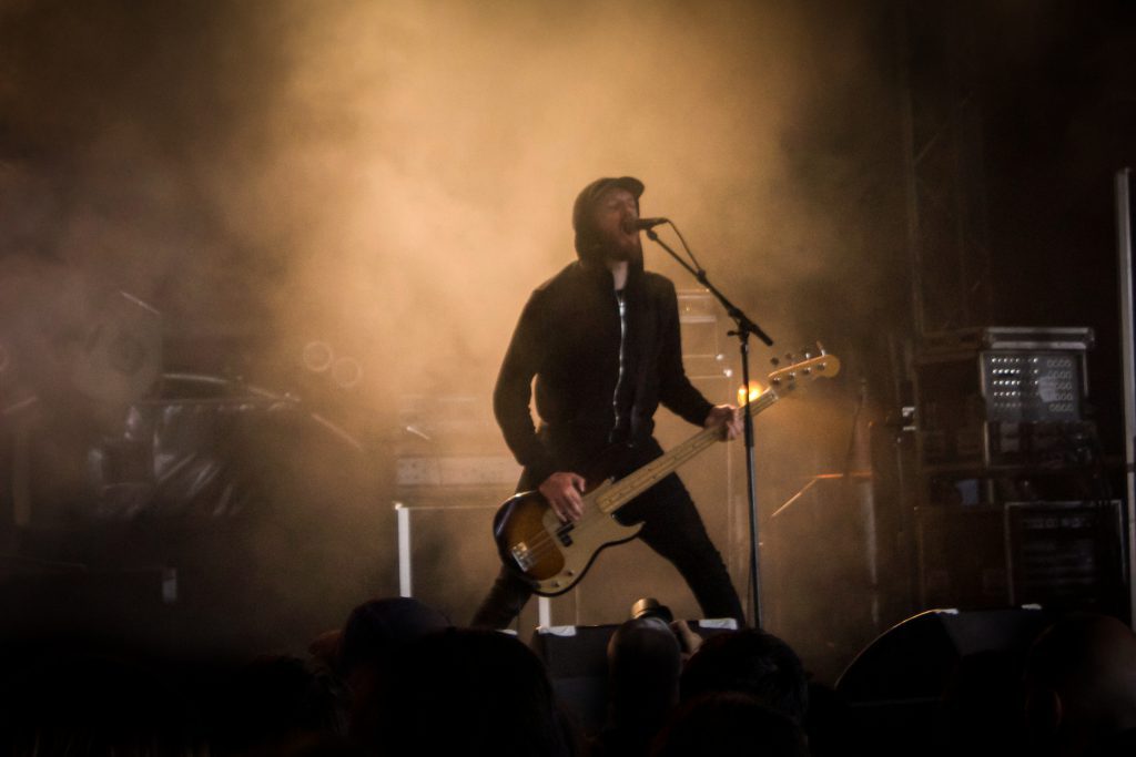 Le groupe de Liverppool Conan au Motocultor