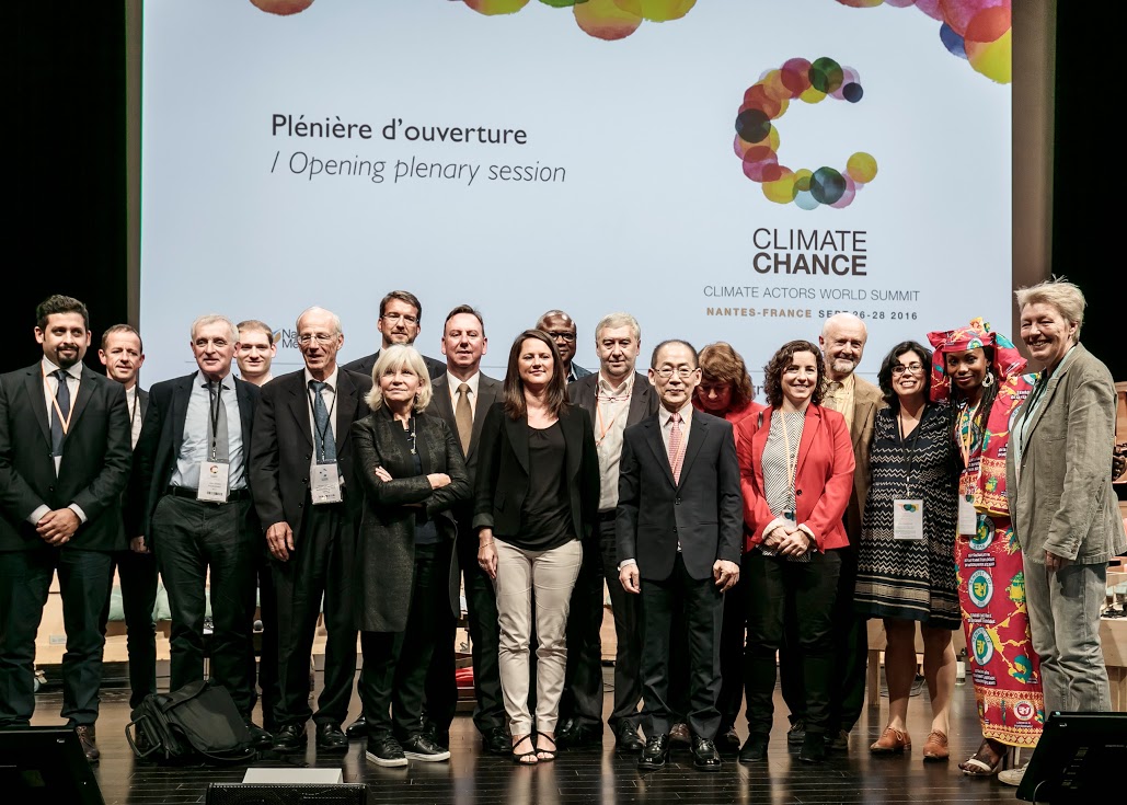 Ouverture du sommet mondial des acteurs non-étatiques engagés dans la lutte contre le dérèglement climatique à Nantes