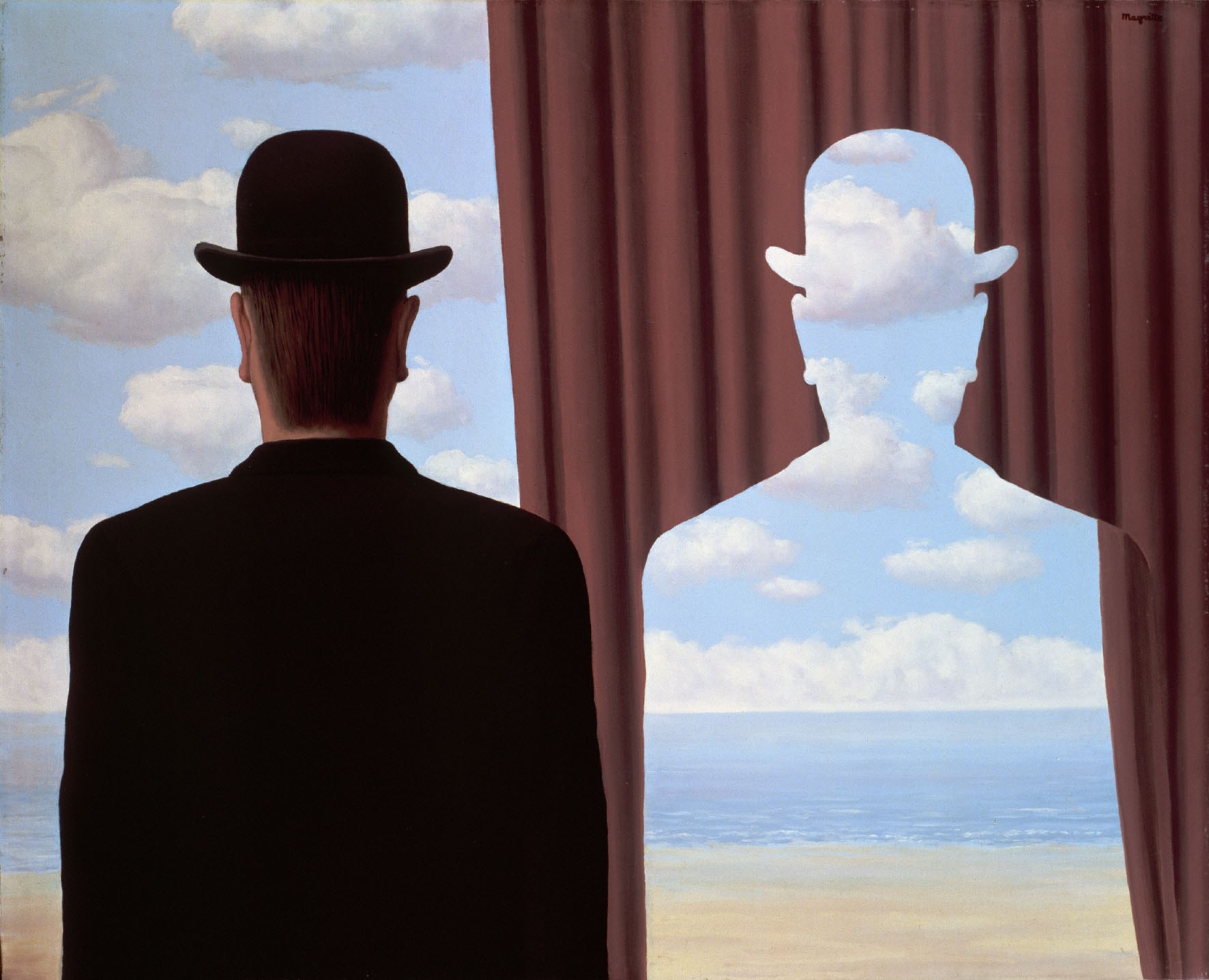 René Magritte, Décalcomanie, 1966, © Photothèque R. Magritte / Banque d'Images, Adagp, Paris, 2016