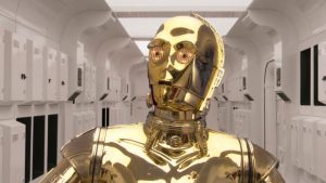 photo de C3PO dans le film Star Wars