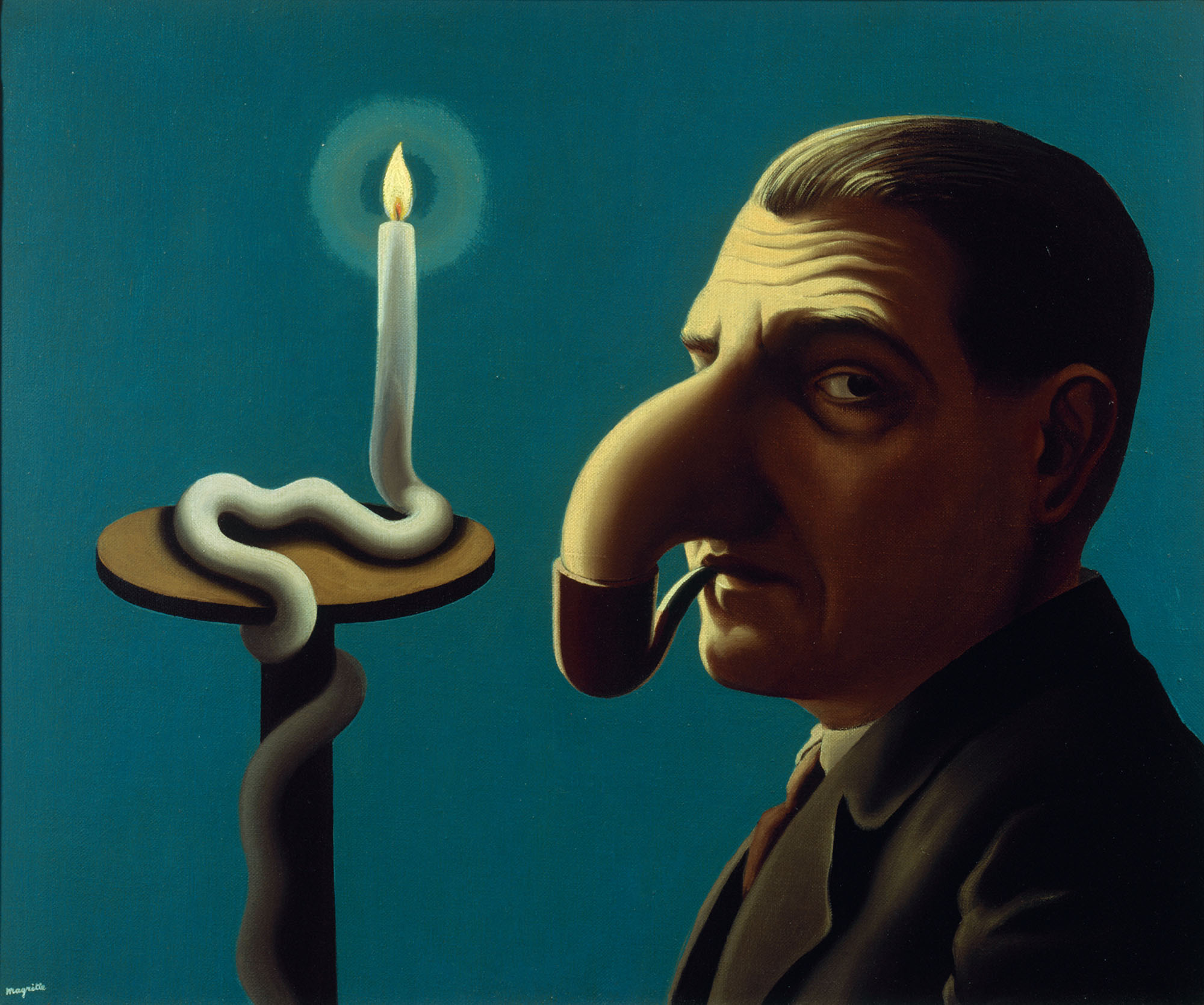 René Magritte, La lampe philosophique, 1936