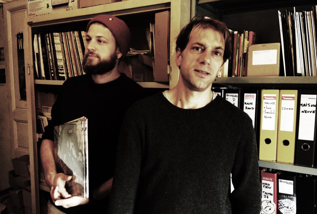 Édouard Massonnat, chargé de développement et Sean Bouchard, fondateur de Talitres.