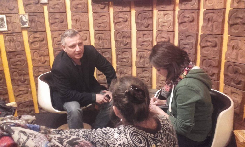 Interview de Artem Temnikov au cinéma le Katorza