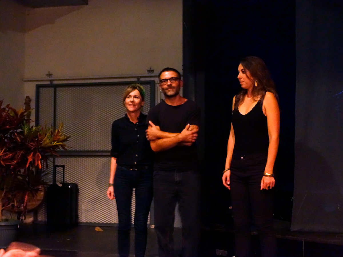 Karine Pain, Nicolas Lafourest et Anna Serra