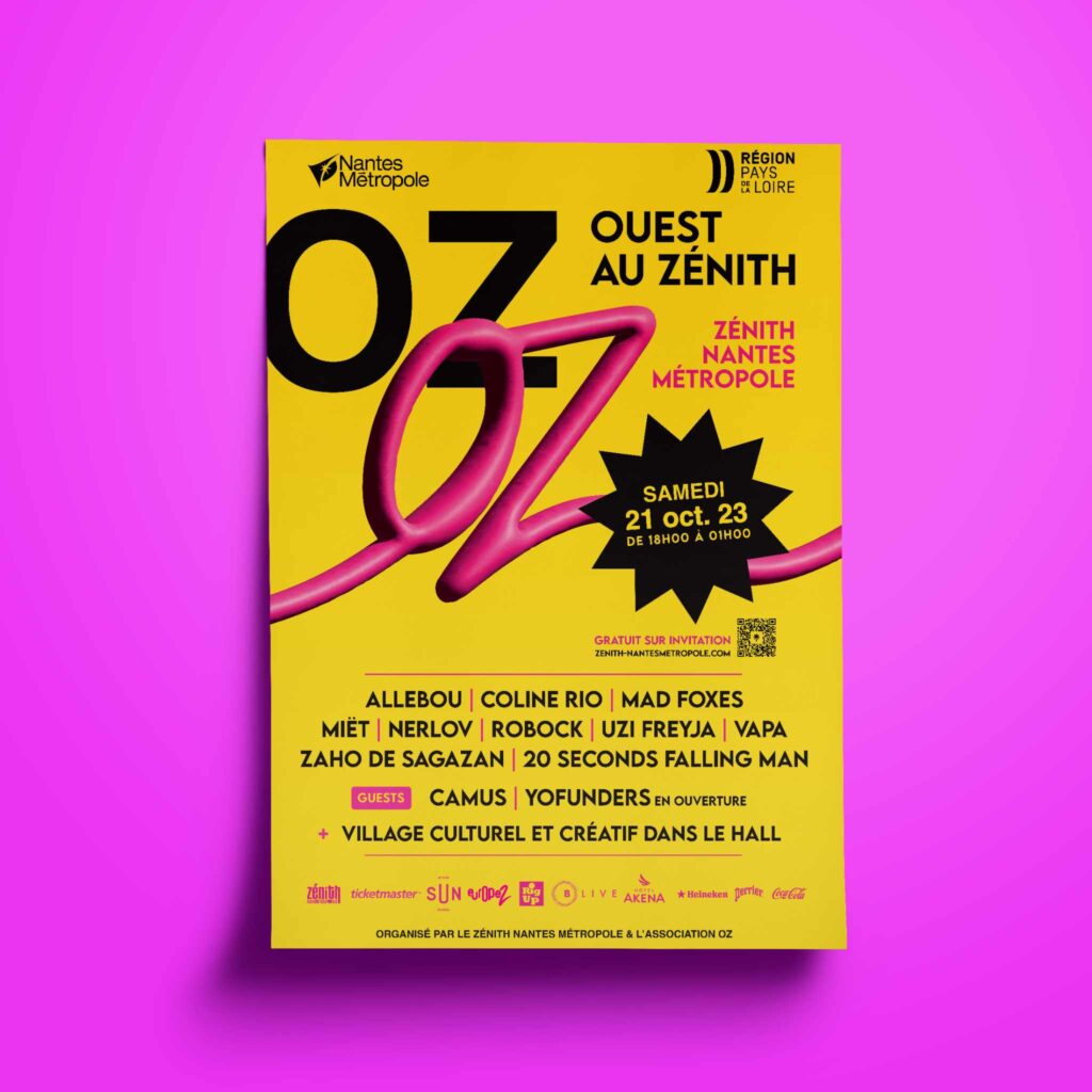 Affiche Festival OZ 2023