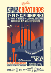 CRéaTuReS - affiche 1er festival de lutherie à Nantes