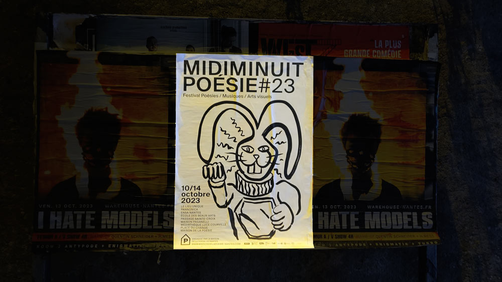 Affiche MidiMinuitPoésie #23