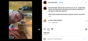 Répetition Répertoire anglais B. Cuiller- Insta