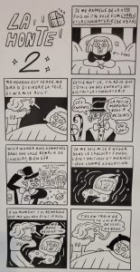 Planche de "La Honte" de Margaux Manchon