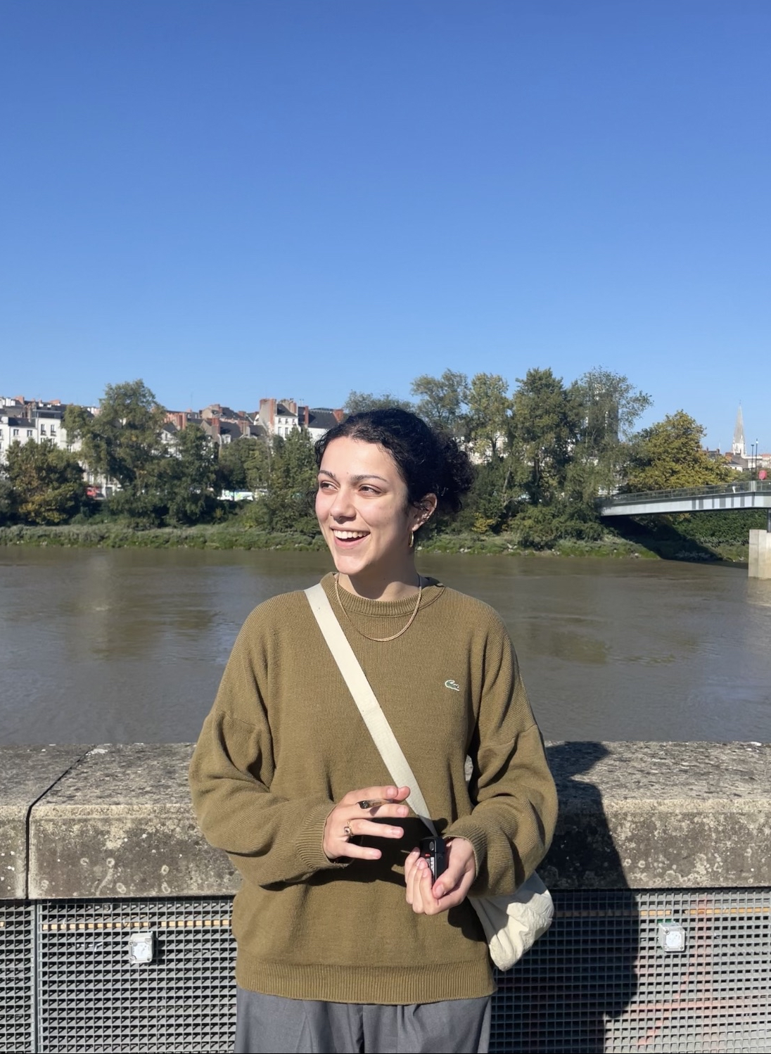 Pauline souriante