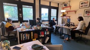 Equipe du Vlipp dans les bureaux.