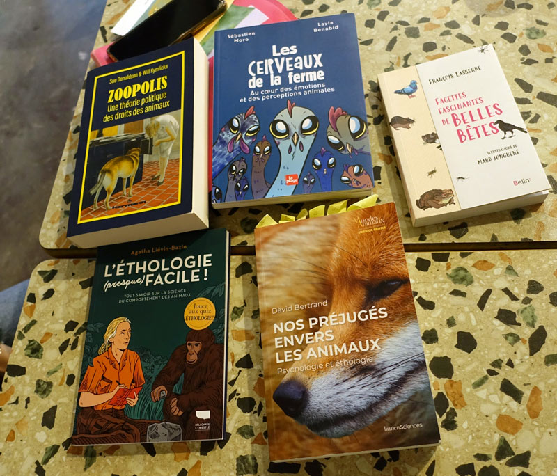 Quelques ouvrages pour mieux appréhender les animaux et leur comportement