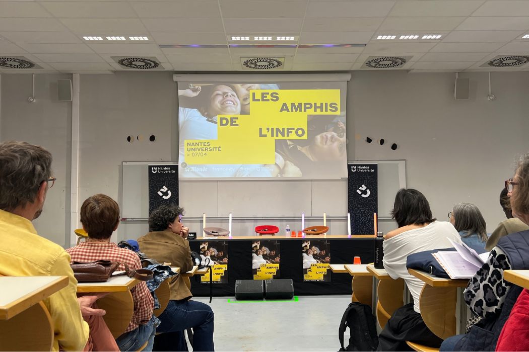 Les journalistes « sortent de leur rédaction » aux Amphis de l&rsquo;Info