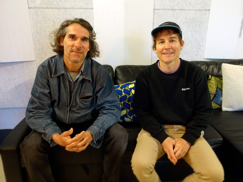 Flavien Conilleau, responsable de formation École de Design Nantes Atlantique et Maël Pinard, scénographe professionnel et enseignant Flavien Conilleau, responsable de formation École de Design Nantes Atlantique et Maël Pinard, scénographe professionnel et enseignant