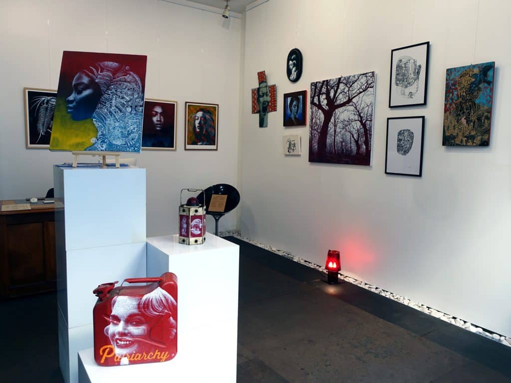 Les œuvres de Fred Mazère et Seb Bouchard réunies dans une expo commune "So What!" à la Morphose galerie à Nantes