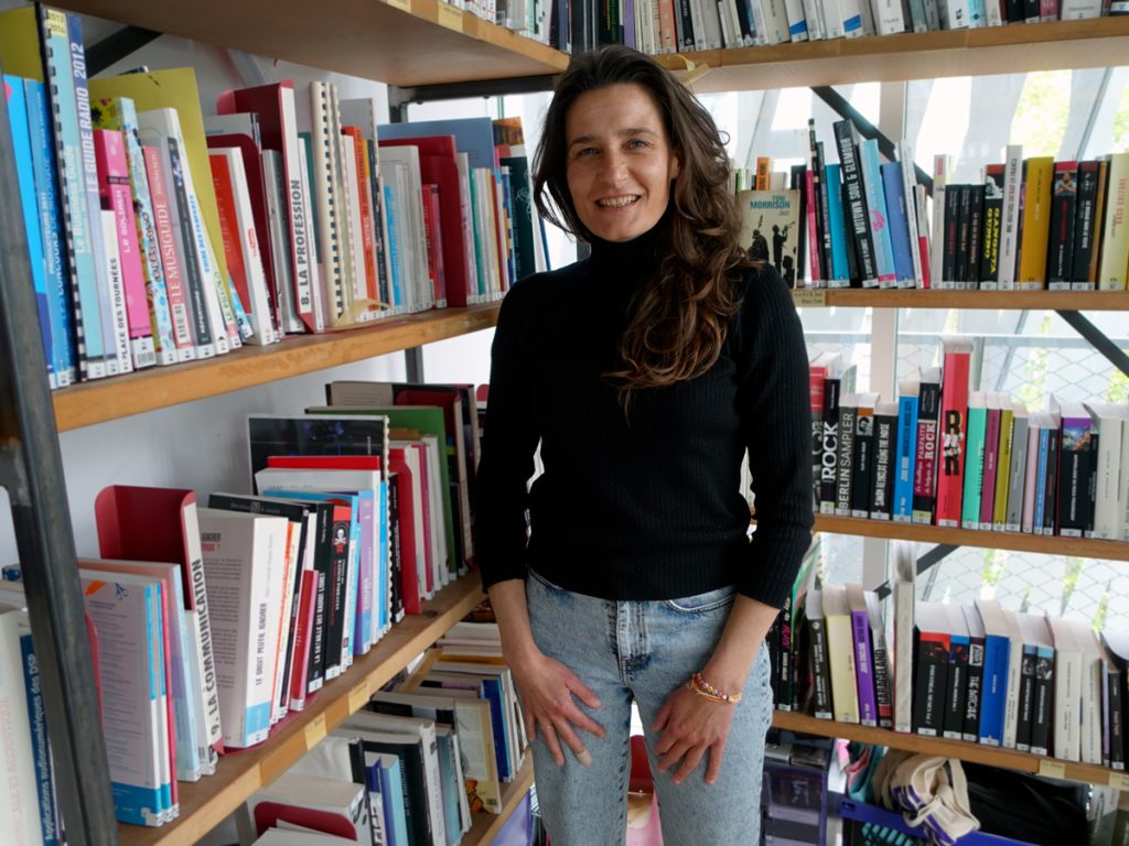 Raphaèle Pilorge, responsable des actions culturelles de Trempo (Fabrique Île de Nantes). Photo Caroline Cornu, 06/05/2026 Raphaèle Pilorge, responsable des actions culturelles de Trempo