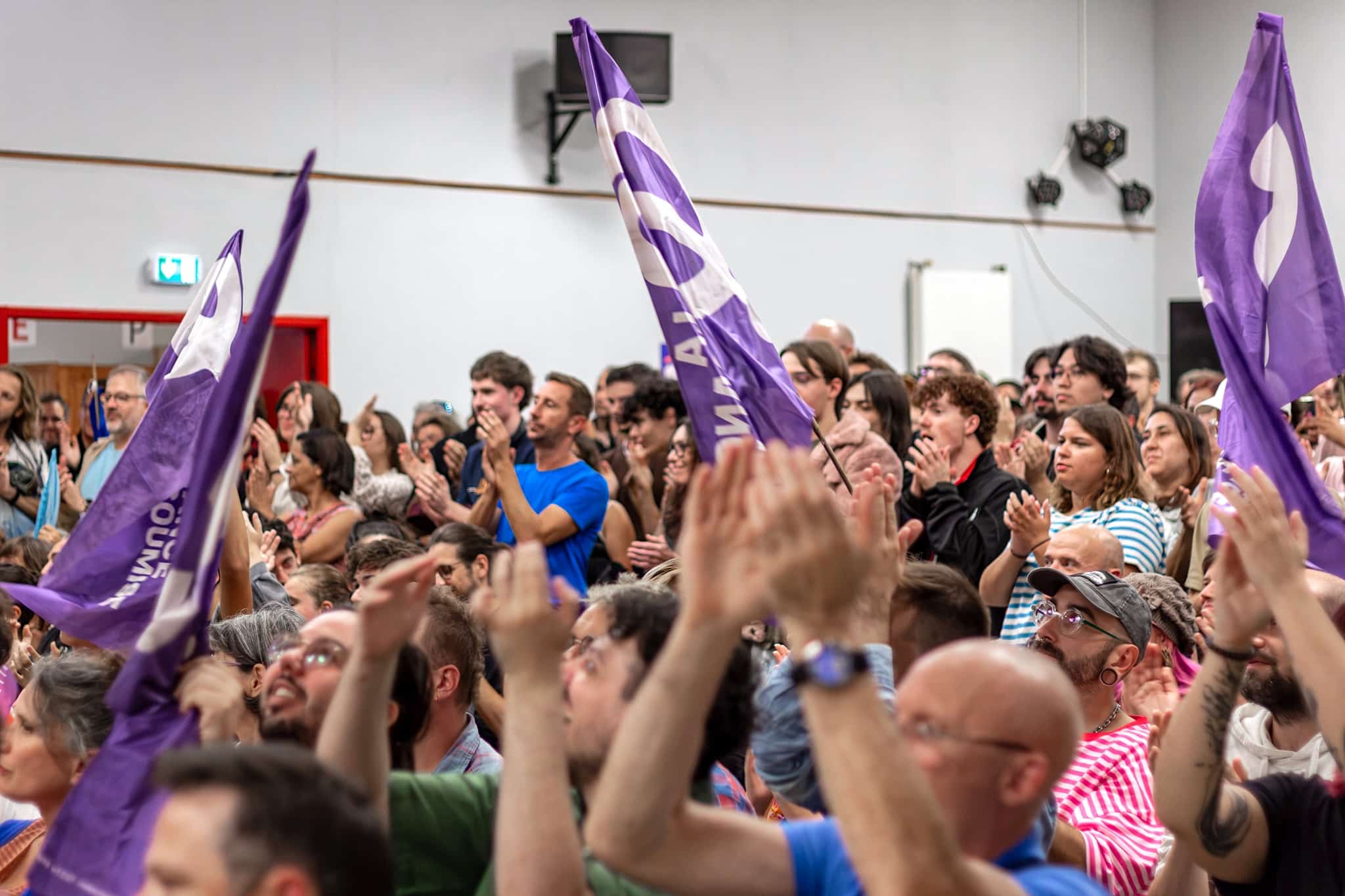 Meeting de La France insoumise à Rezé : « On n’a jamais vu ça »